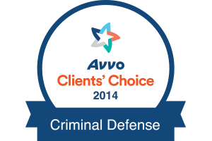 Avvo - Criminal Defense - Client's Choice 2014